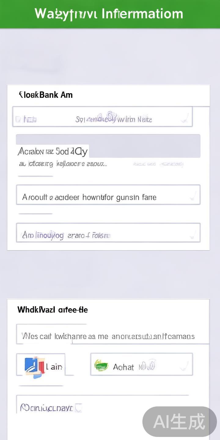 填写提现信息：输入目标的银行账户信息，包括银行名称