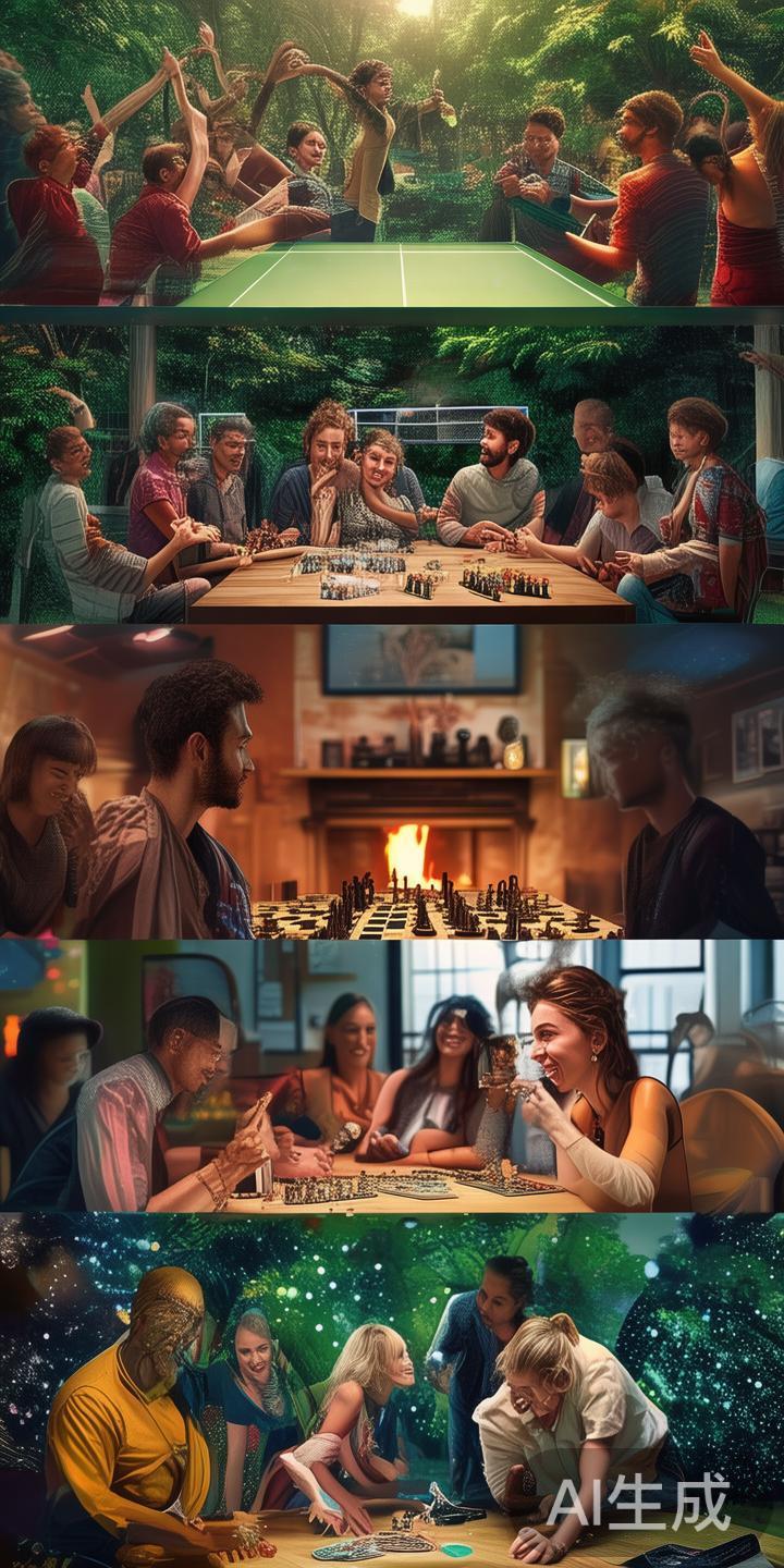 多样的场景应用，丰富的娱乐体验
天天桌游棋牌适用